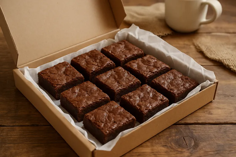Brownies per post: genieten op elke gelegenheid